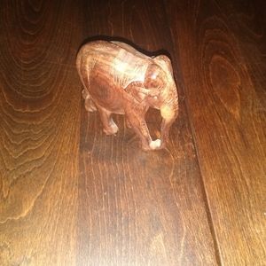 Wooden elephant